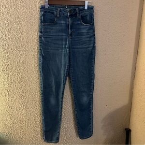 American Eagle Women’s Curvy Hi-Rise Next Level Stretch Jeans Size 6 Regular